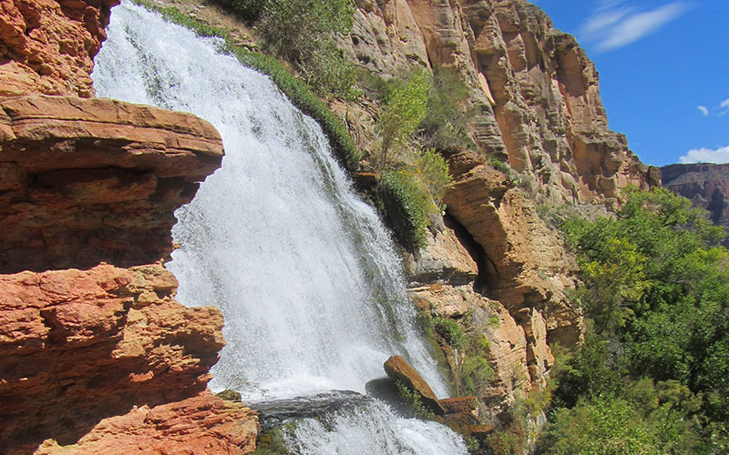 Thunder River in Grand Canyon